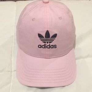 Baby pink Adidas baseball hat 💕